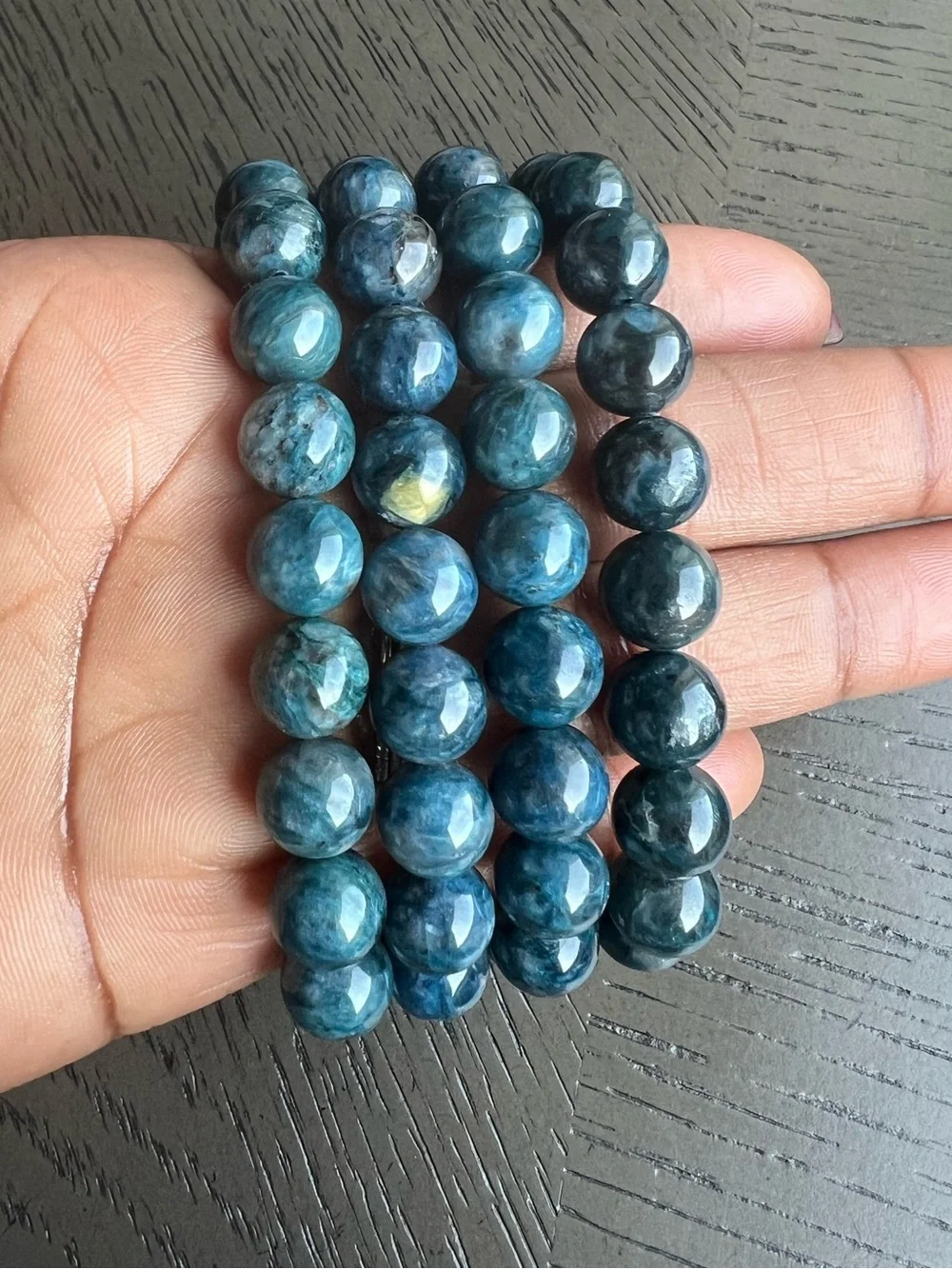 Blue sugilite bracelet 10mm SIZE 6.75’ ( ONE )